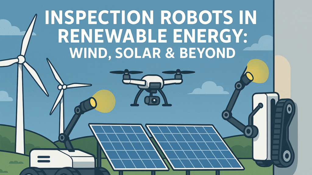 Inspection Robots in Renewable Energy: Wind, Solar & Beyond