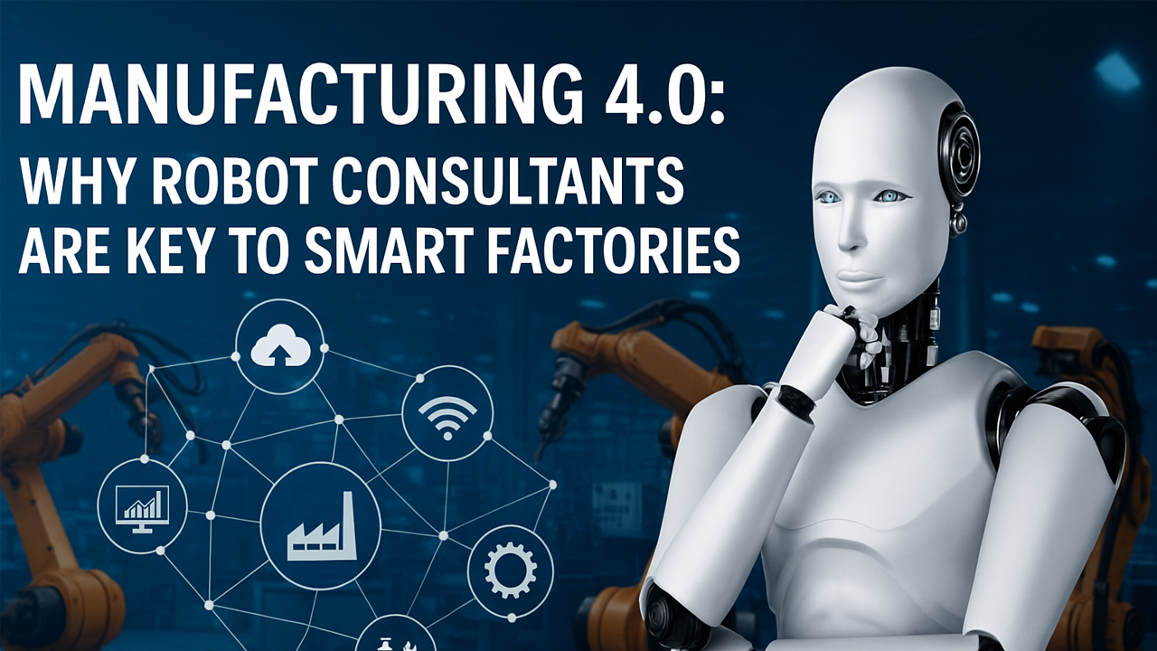 Manufacturing 4.0: Why Robot Consultants Are Key to Smart Factories