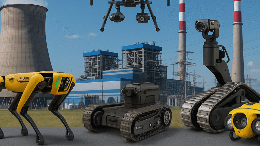 The Best Inspection Robots for Power Plants and Utilities