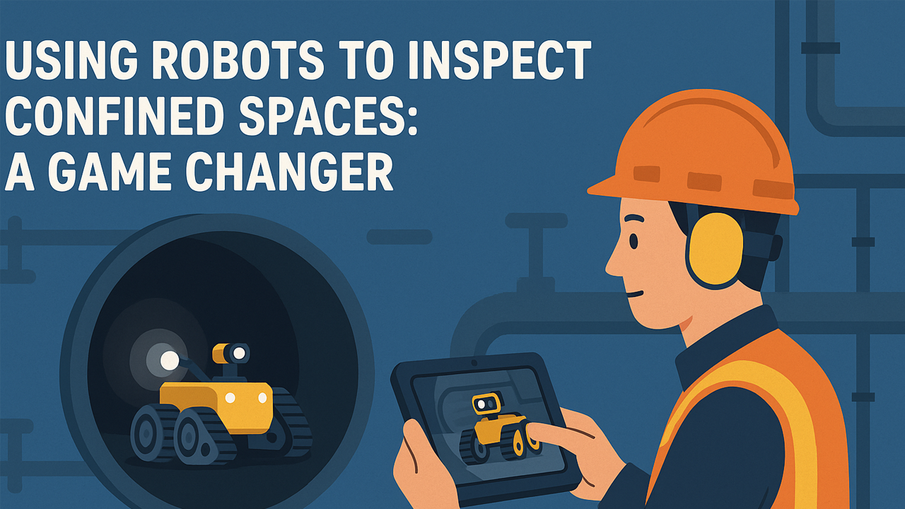 Using Robots to Inspect Confined Spaces: A Game Changer