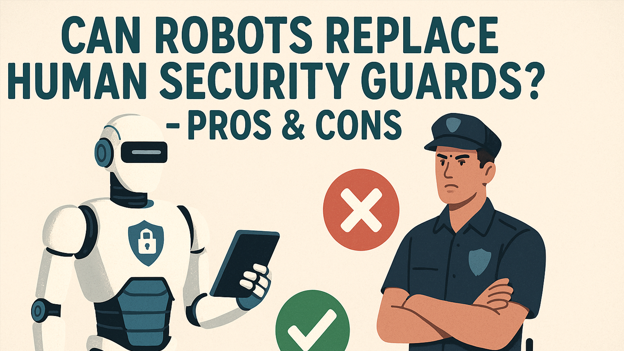 Can Robots Replace Human Security Guards? - Pros & Cons
