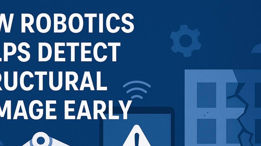 How Robotics Helps Detect Structural Damage Early
