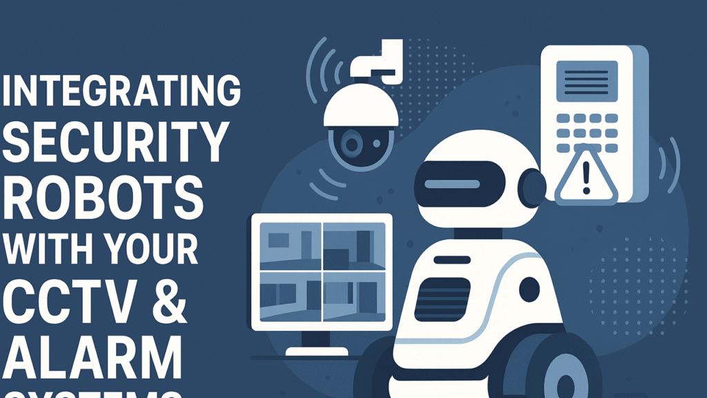 Integrating Security Robots with Your CCTV & Alarm Systems
