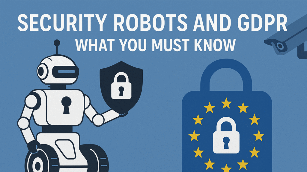 Security Robots and GDPR - What You Must Know