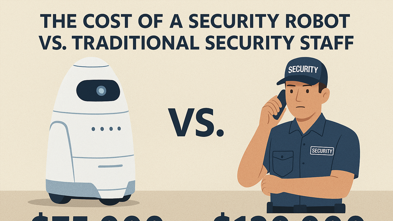 The Cost of a Security Robot vs. Traditional Security Staff