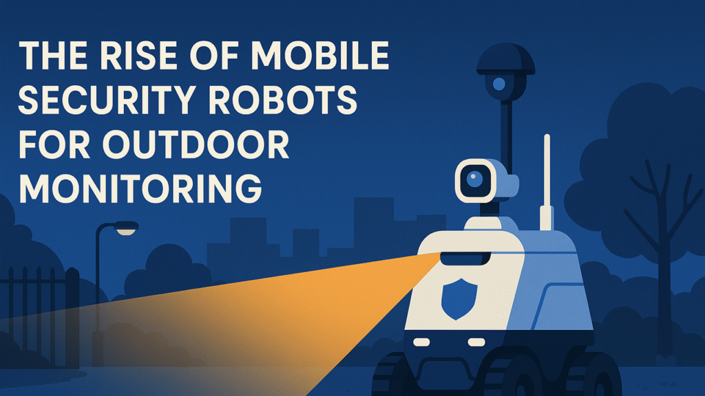 The Rise of Mobile Security Robots for Outdoor Monitoring