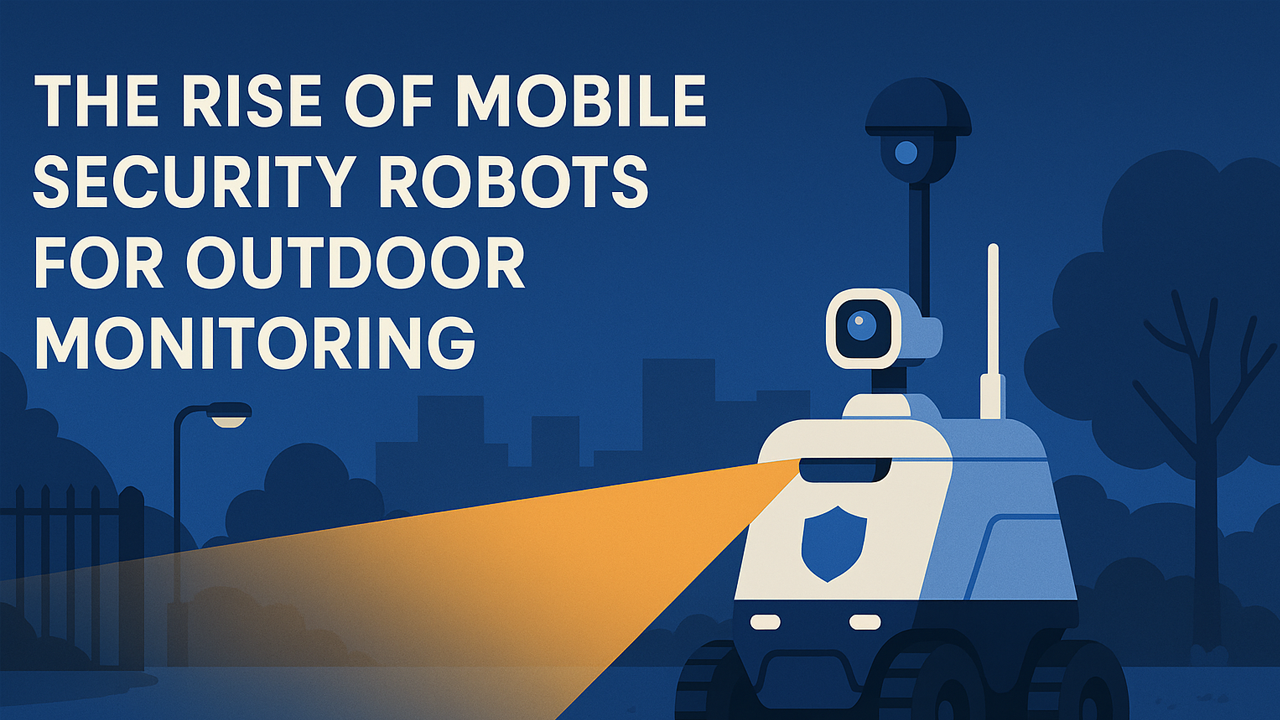 The Rise of Mobile Security Robots for Outdoor Monitoring