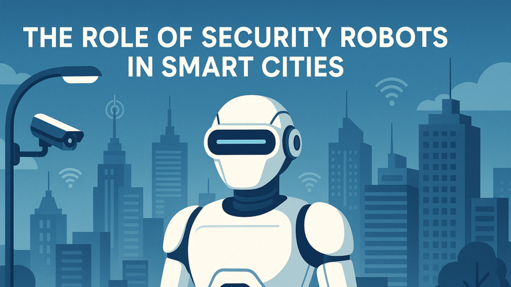 The Role of Security Robots in Smart Cities