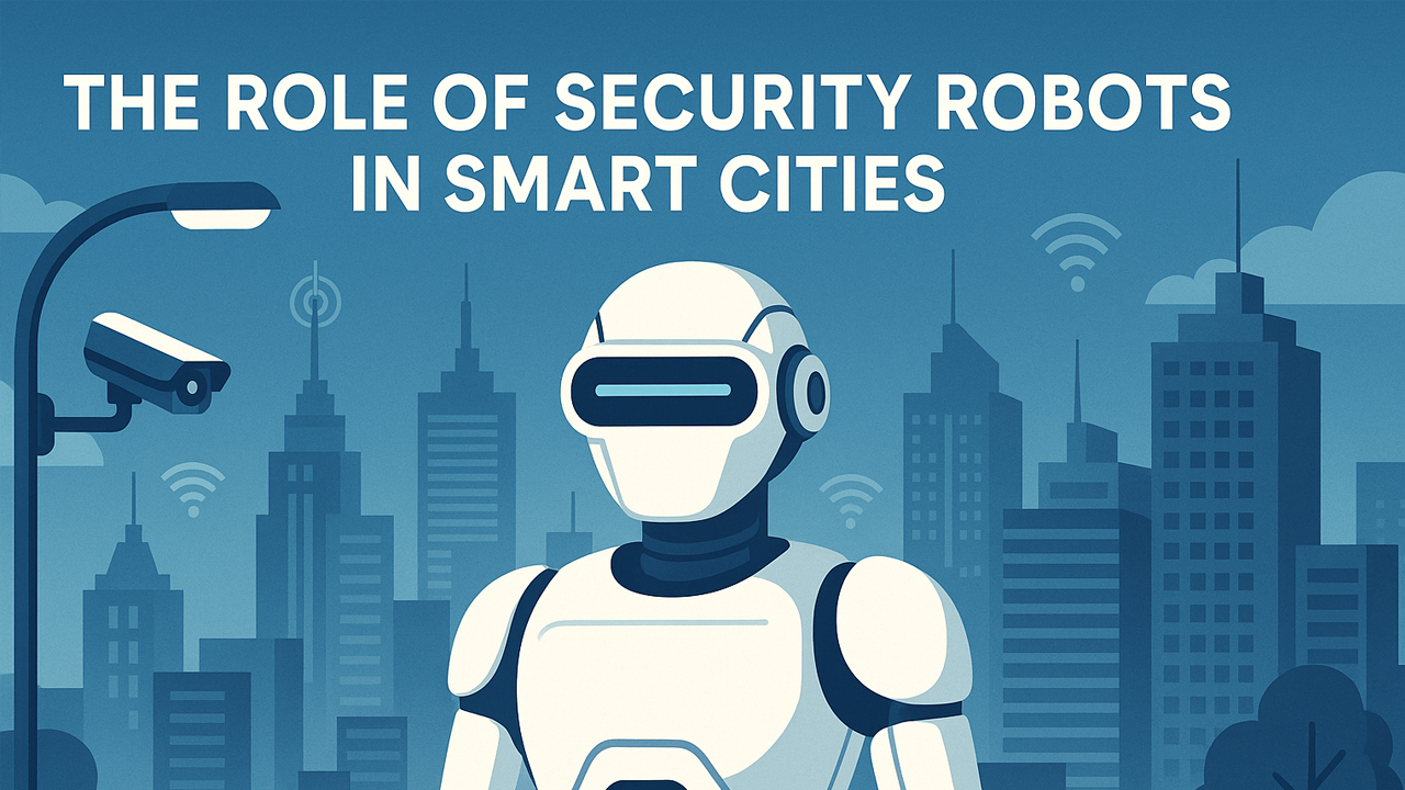 The Role of Security Robots in Smart Cities