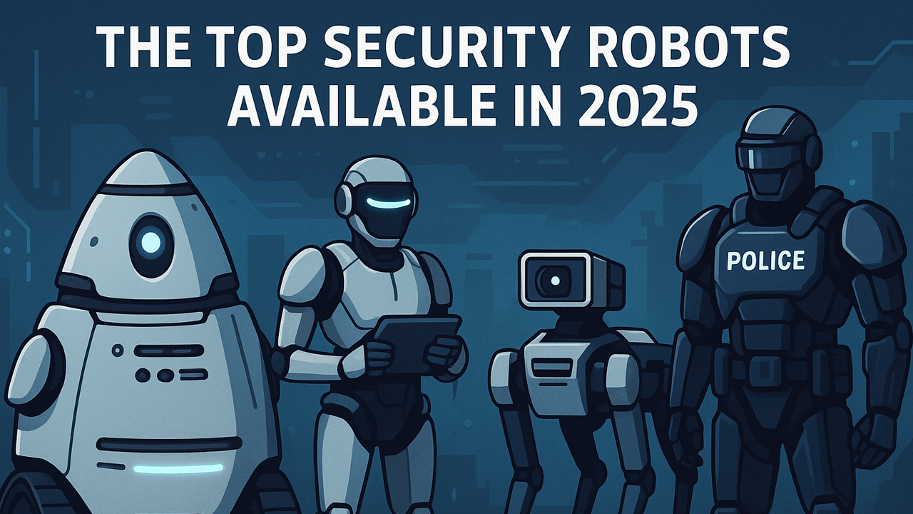 The Top Security Robots Available in 2025