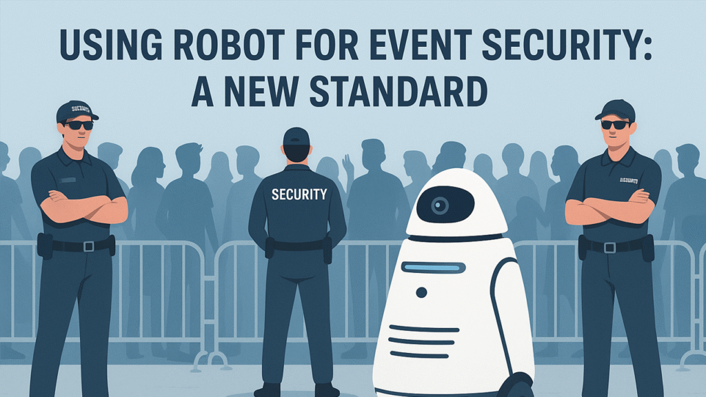 Using Robot for Event Security: A New Standard
