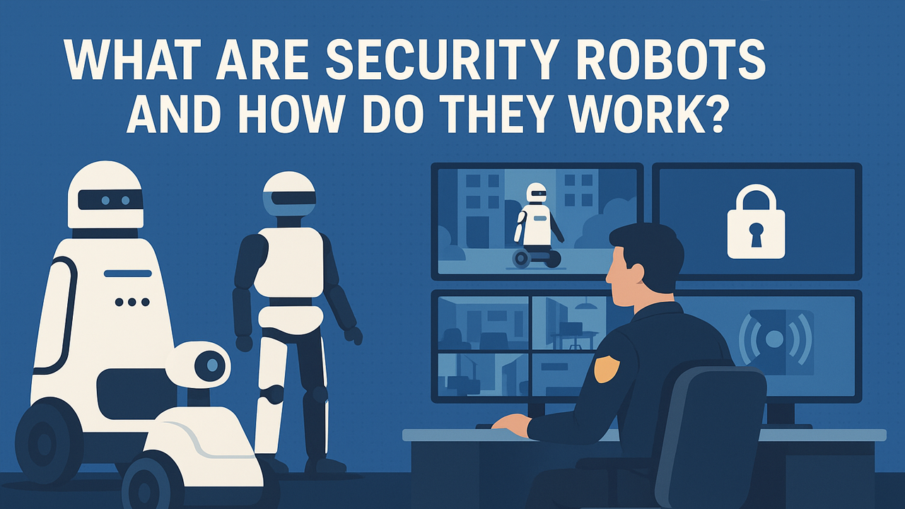 What Are Security Robots and How Do They Work?
