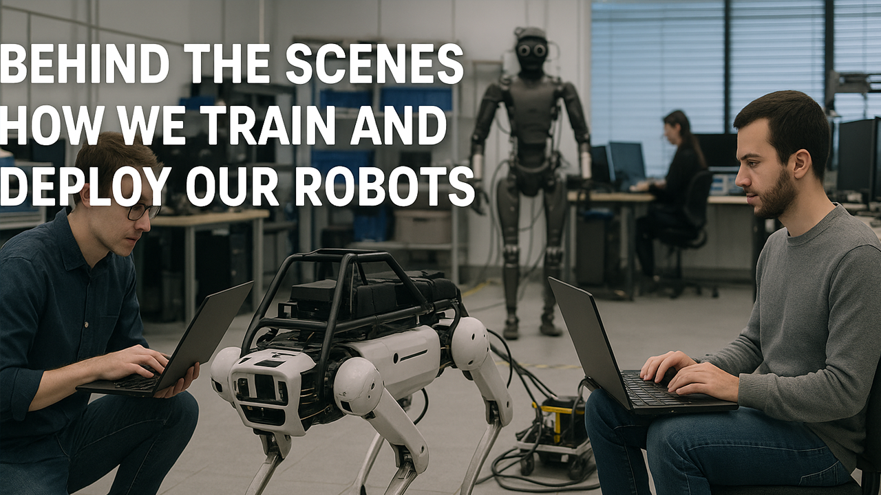 Behind the Scenes - How We Train and Deploy Our Robots