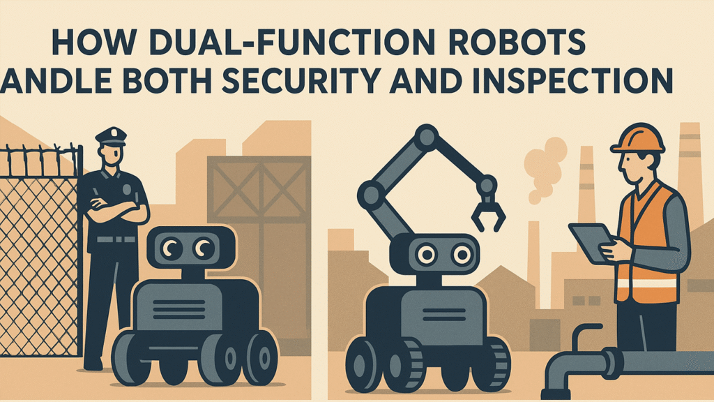 How Dual-Function Robots handle Both Security and Inspection