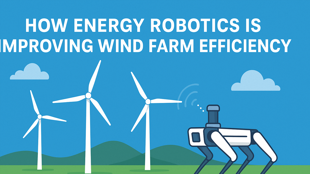 How Energy Robotics is Improving Wind Farm Efficiency