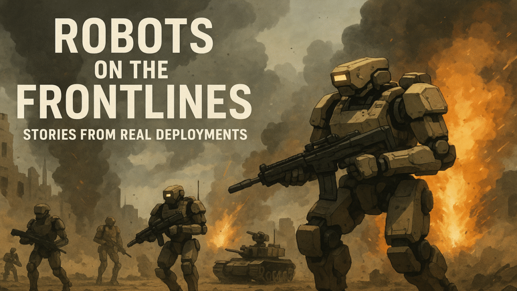 Robots on the Frontlines - Stories from real Deployments