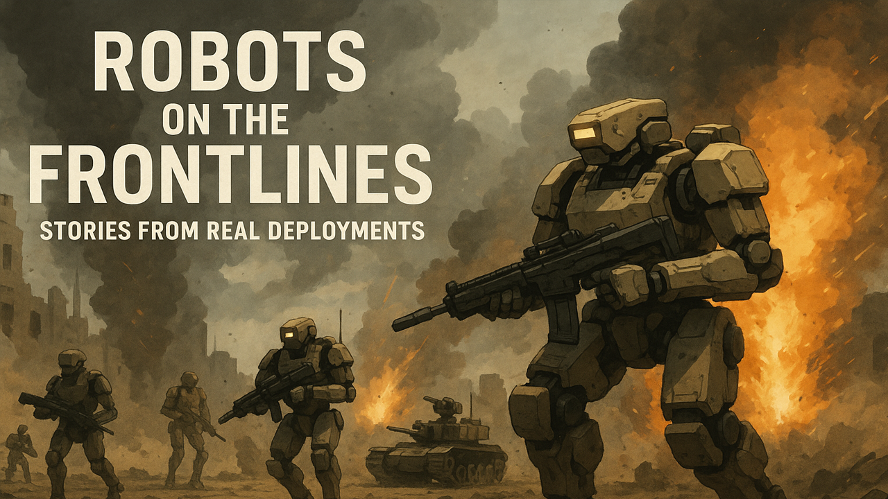 Robots on the Frontlines - Stories from real Deployments