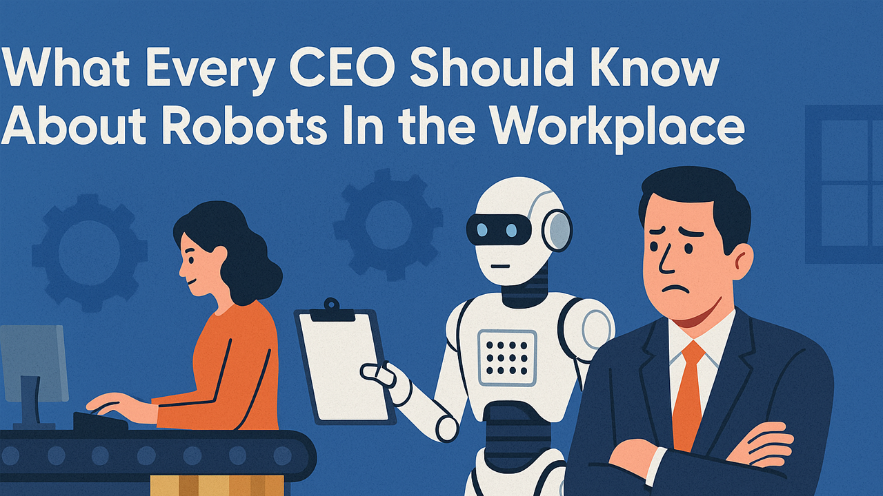 What Every CEO Should Know About Robots In the Workplace