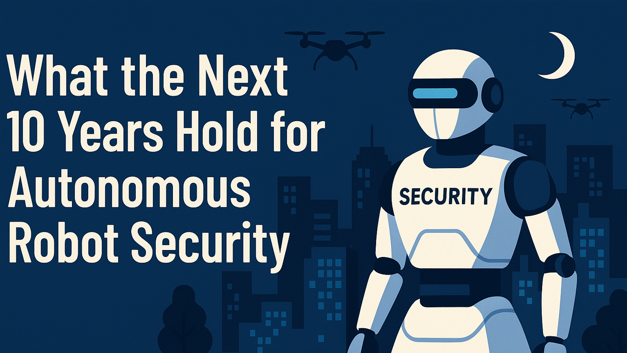 What the Next 10 Years Hold for Autonomous Robot Security