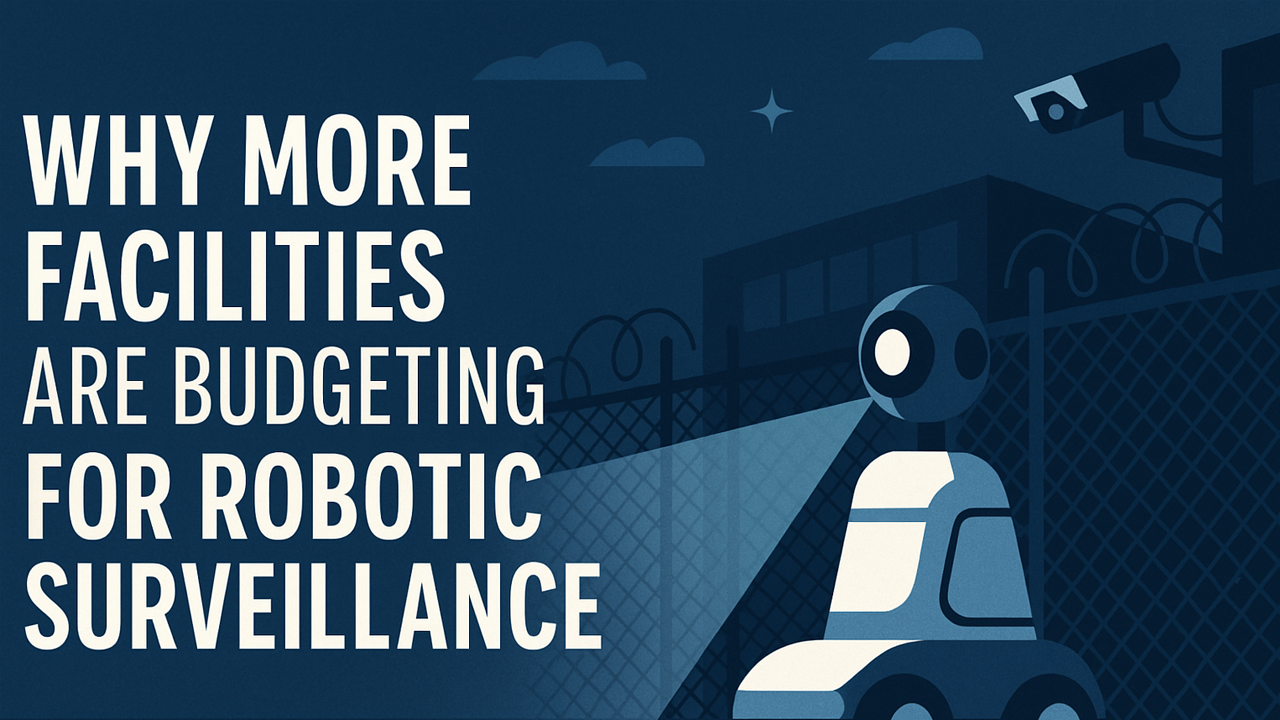 Why More Facilities Are Budgeting for Robotic Surveillance