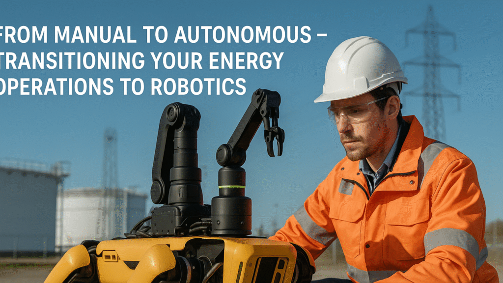 From Manual to Autonomous - Transitioning Your Energy Operations to Robotics