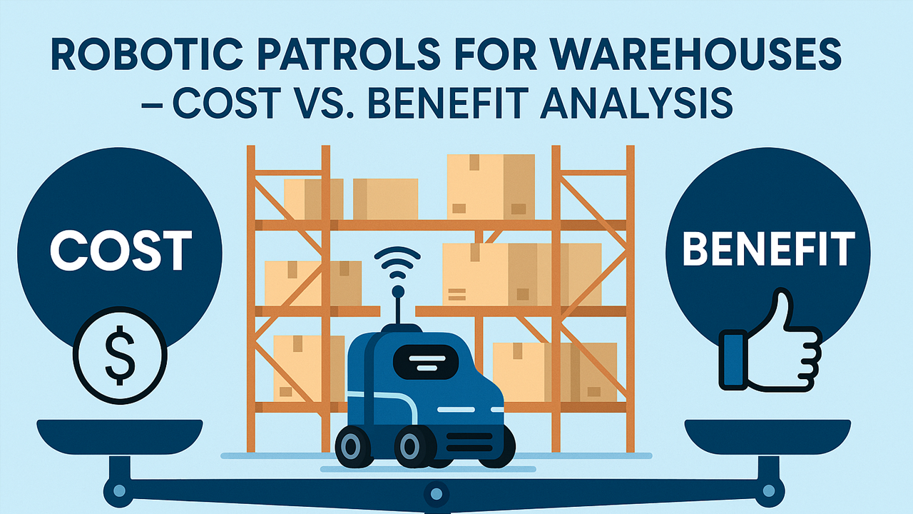 Robotic Patrols for Warehouses - Cost vs. Benefit Analysis