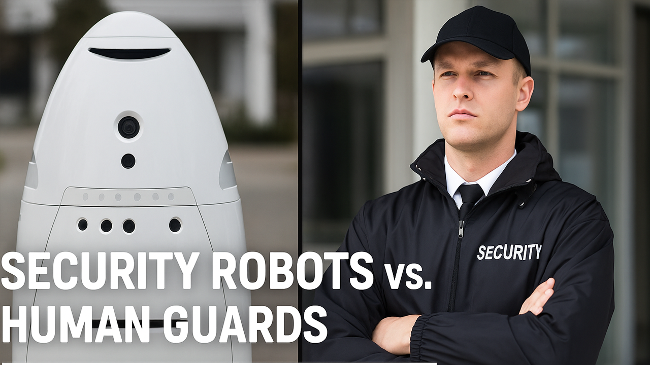 Security Robots vs. Human Guards - Which is more effective