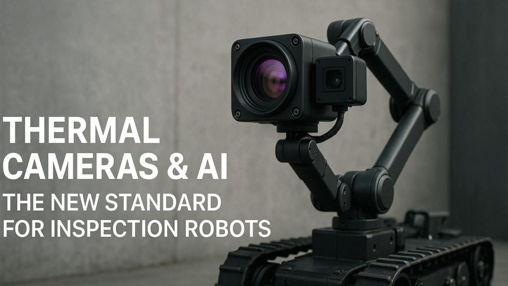 Thermal Cameras & AI - The New Standard for Inspection Robots