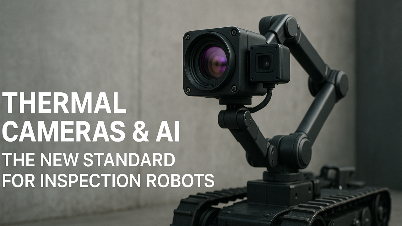 Thermal Cameras & AI - The New Standard for Inspection Robots