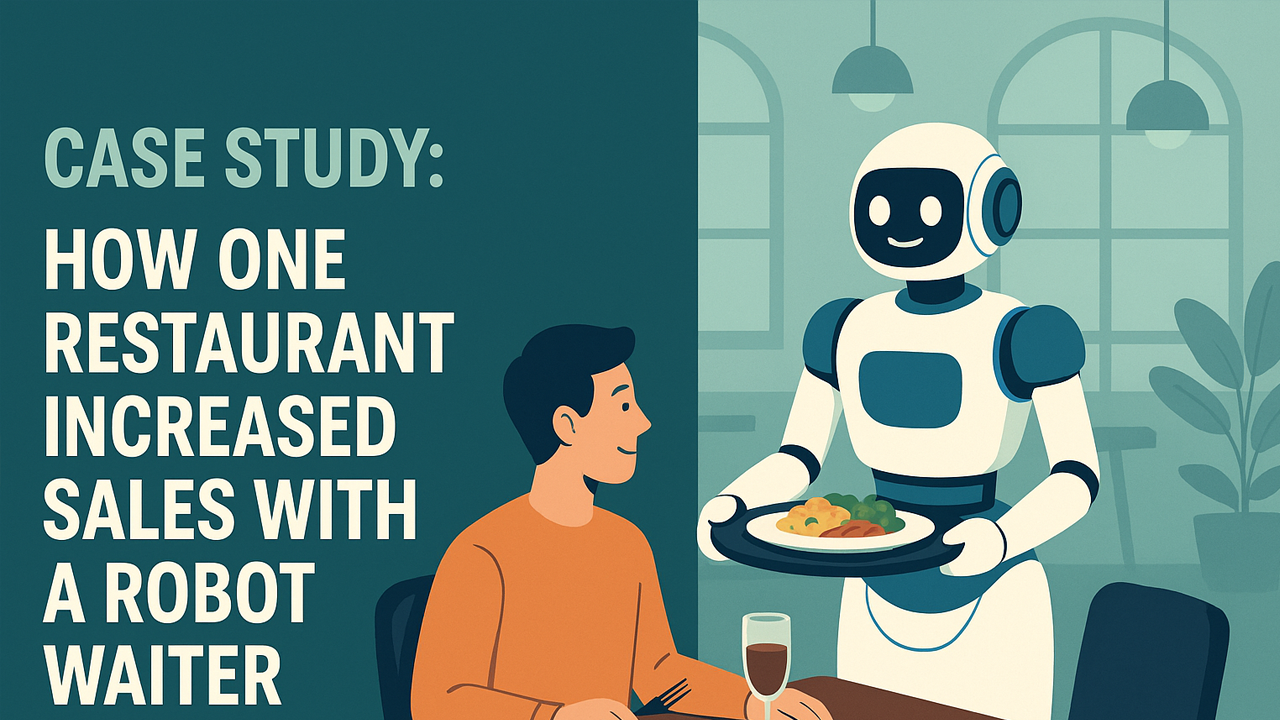 Case Study - How One Restaurant Increased Sales with a Robot Waiter