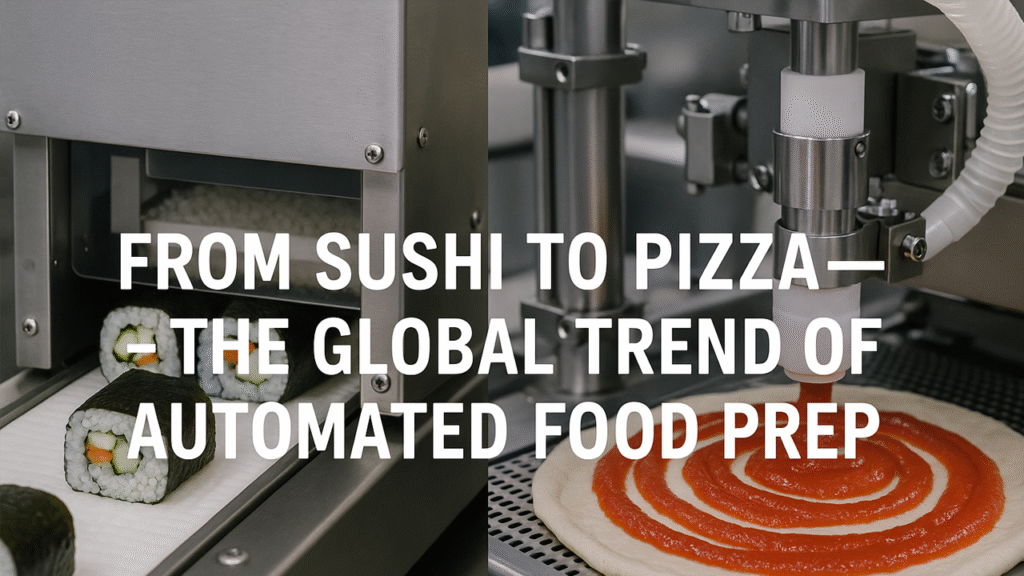 From Sushi to Pizza - The Global trend of Automated Food Prep