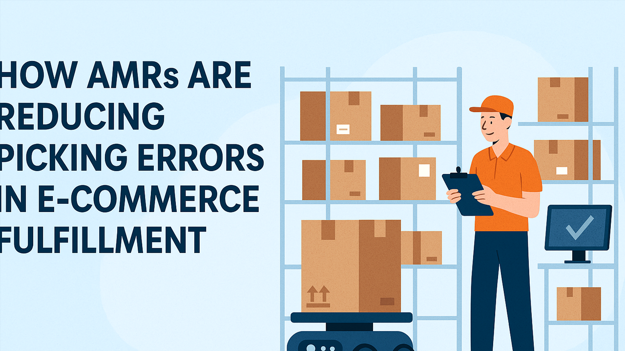 How AMRs are Reducing Picking Errors in E-Commerce Fulfilment