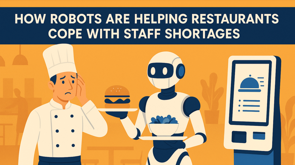 How Robots are Helping Restaurants Cope with Staff Shortages