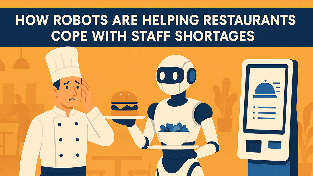 How Robots are Helping Restaurants Cope with Staff Shortages