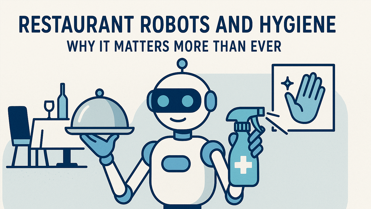 Restaurant Robots and Hygiene - Why it matters more than ever