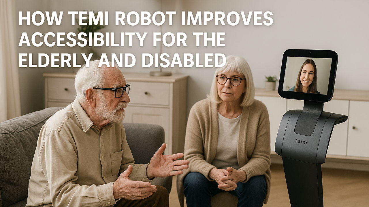 How Temi Robot Improves Accessibility for the Elderly and Disabled