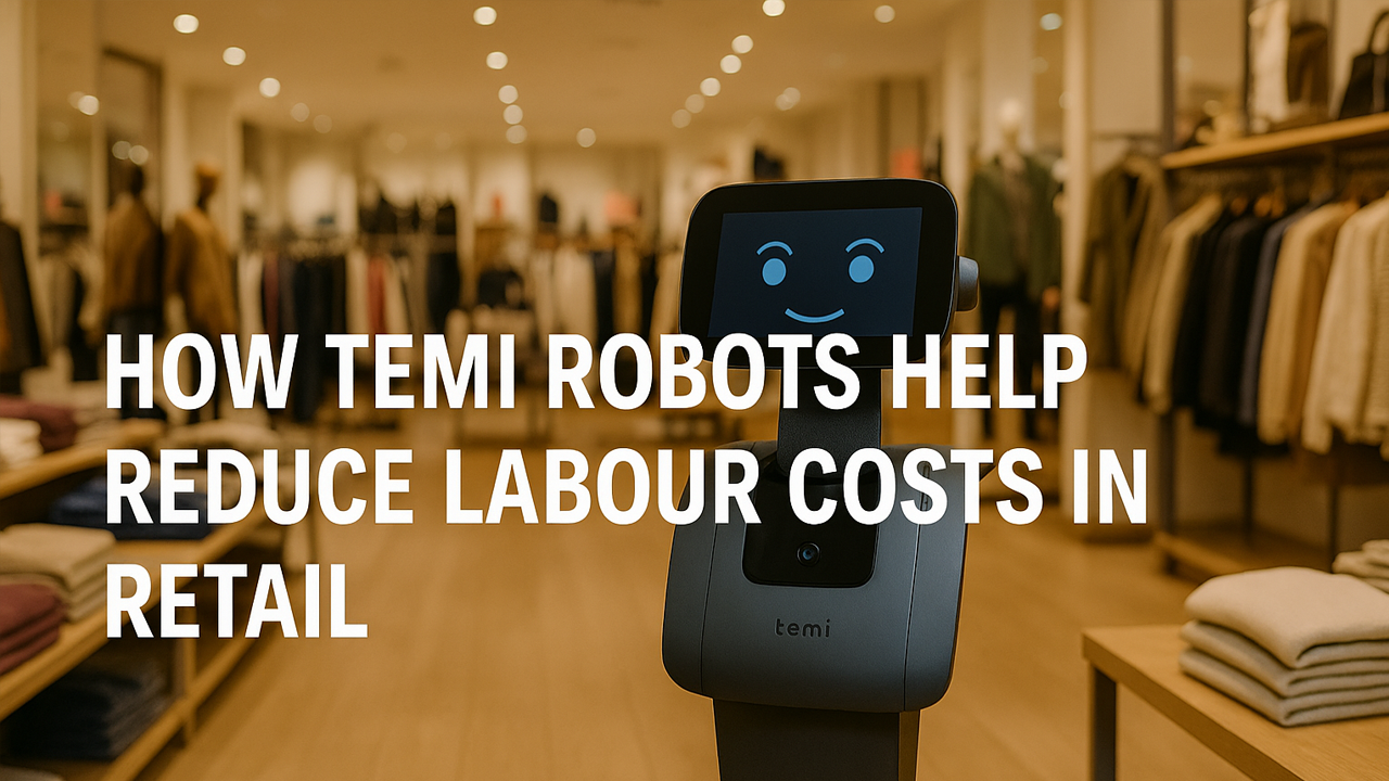 How Temi Robots Help Reduce Labour Costs in Retail