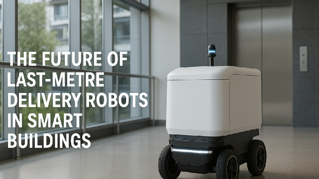 The Future of Last-Metre Delivery Robots in Smart Buildings