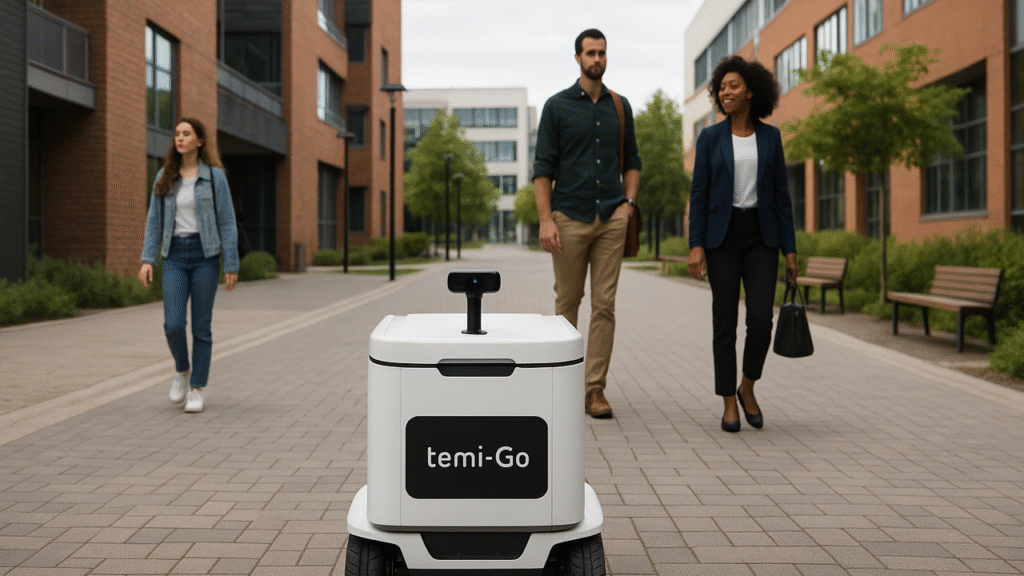 Using Temi-Go in Universities and Corporate Campuses