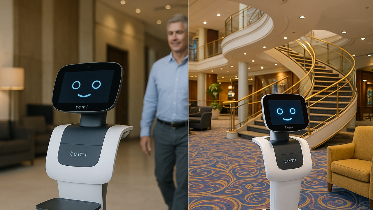 Using Temi in Hospitality- From Hotels to Cruise Ships