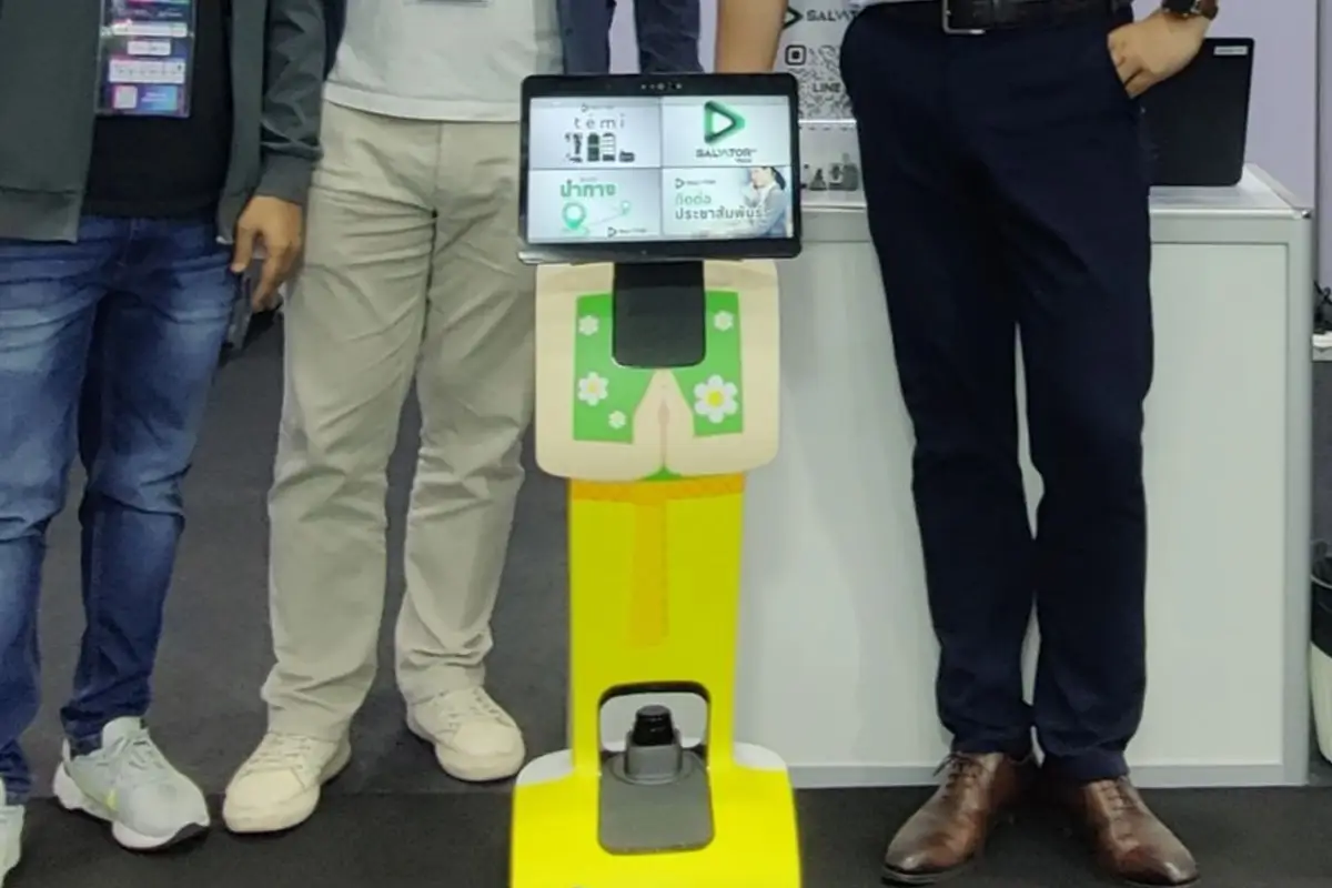 temi robot autonomous navigation indoors