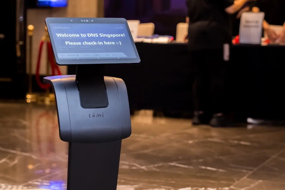 Temi robot UK – service robot for business, healthcare and events