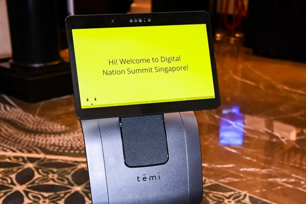 temi robot for offices