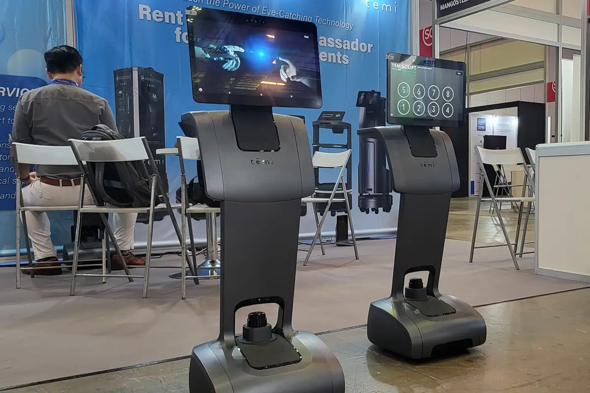 Temi Robot Reception