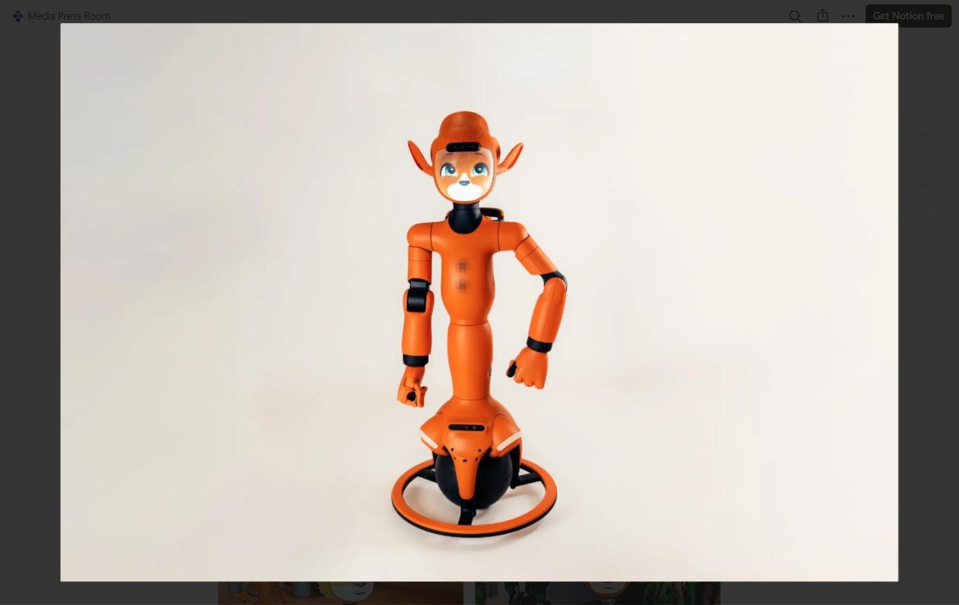 Mirokaï robot by Enchanted Tools – AI-powered social robot for healthcare and hospitality