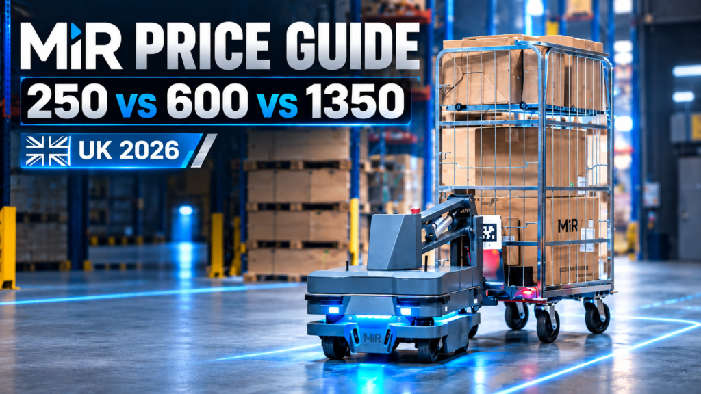 MiR AMR Price Guide - MiR250 vs MiR600 vs MiR1350 Compared - UK 2026